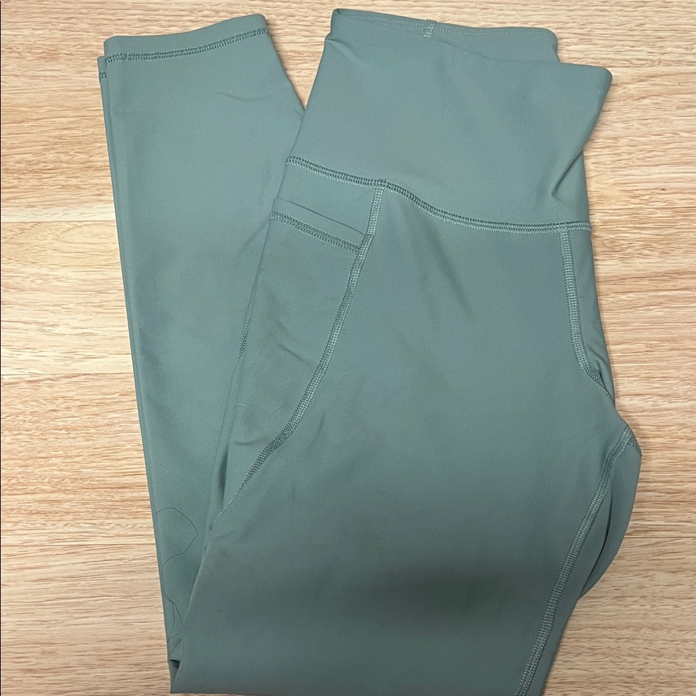 Sea-foam Green  High-Waisted Leggings